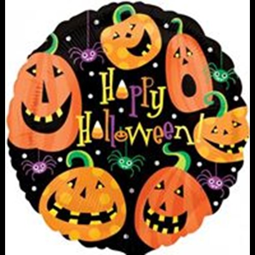 Pumpkin Helium Balloon - 5 Stars